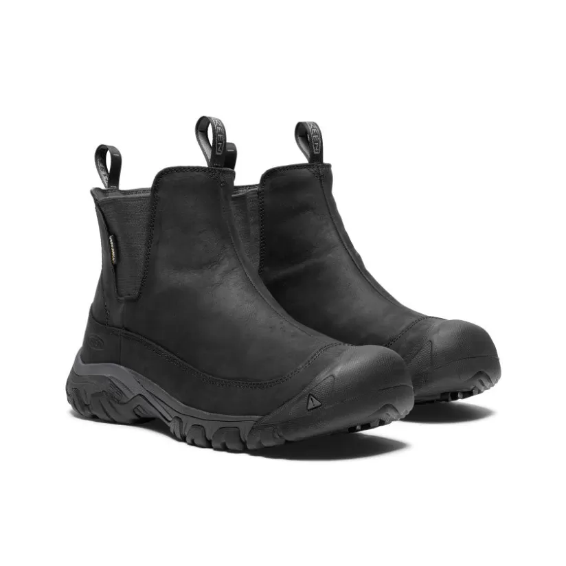 New KEEN Anchorage III Waterproof Boot Pour Homme   |   Black/Raven