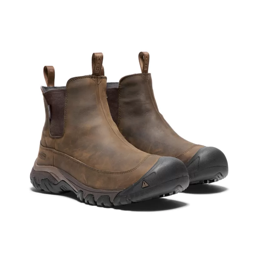 Flash Sale KEEN Anchorage III Waterproof Boot Pour Homme   |  Dark Earth/Mulch DarkEarth/Mulch