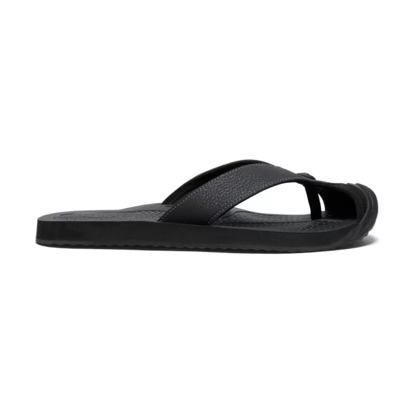 Outlet KEEN Barbados Flip-Flop Pour Homme   |  Black/Steel Grey Black/SteelGrey