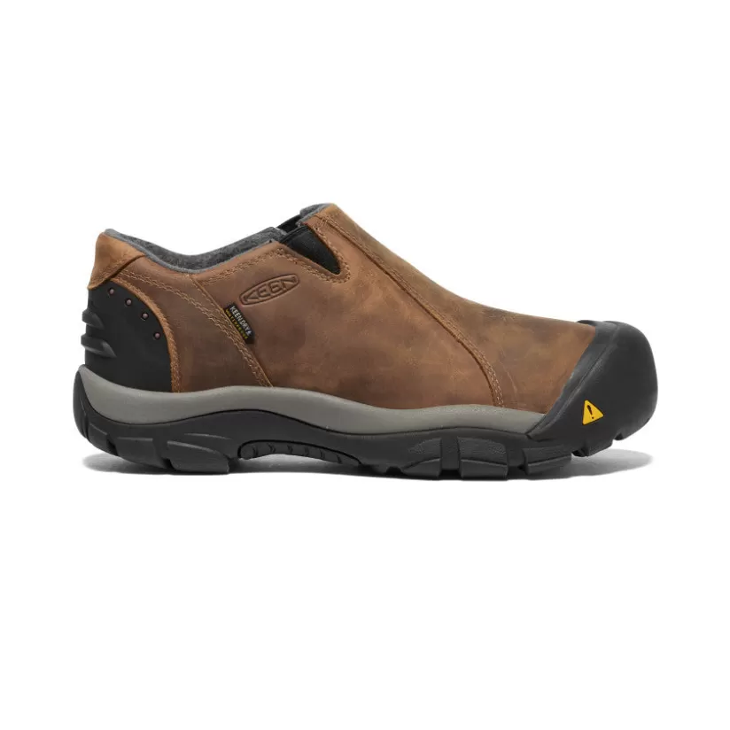 Discount KEEN Brixen Waterproof Low Pour Homme   |  Slate Black/Madder Brown SlateBlack/MadderBrown