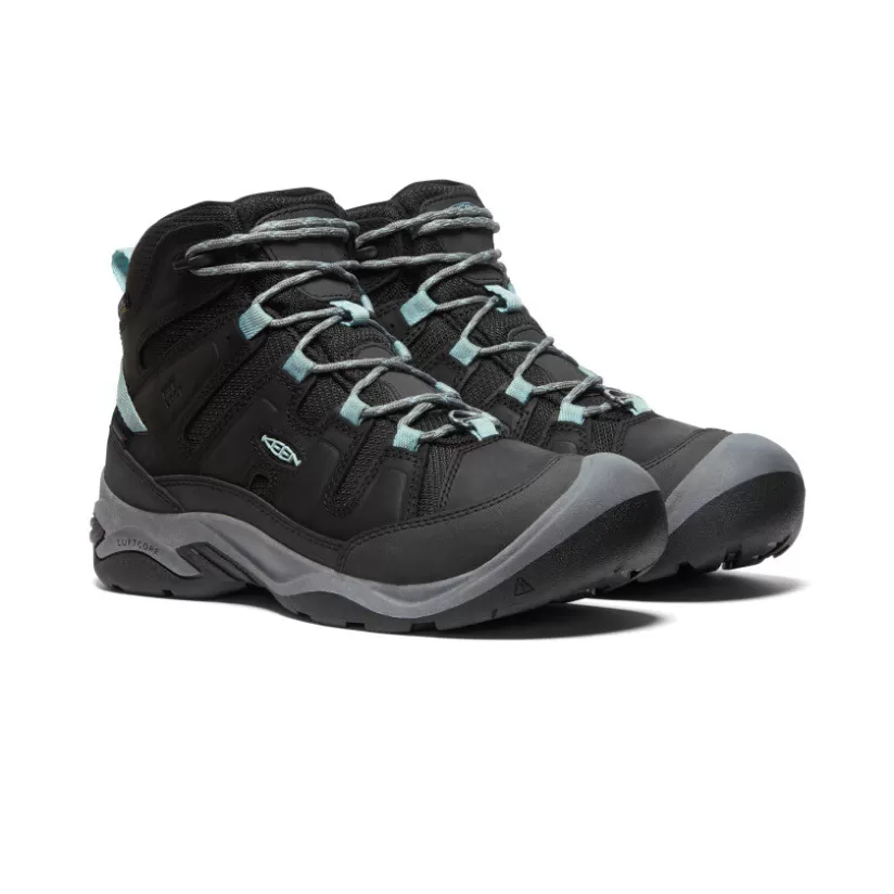 Hot KEEN Circadia Polar Boot Pour Femme   |  Black/Cloud Blue Black/CloudBlue