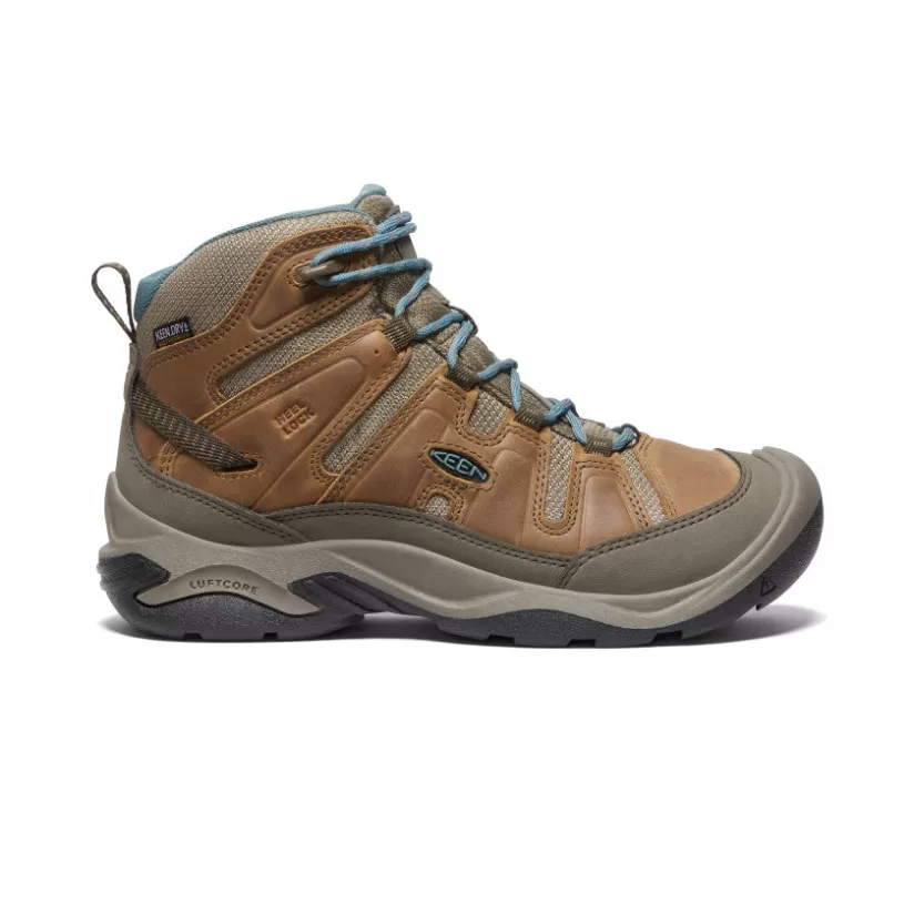 Hot KEEN Circadia Waterproof Boot Pour Femme   |  Toasted Coconut/North Atlantic ToastedCoconut/NorthAtlantic