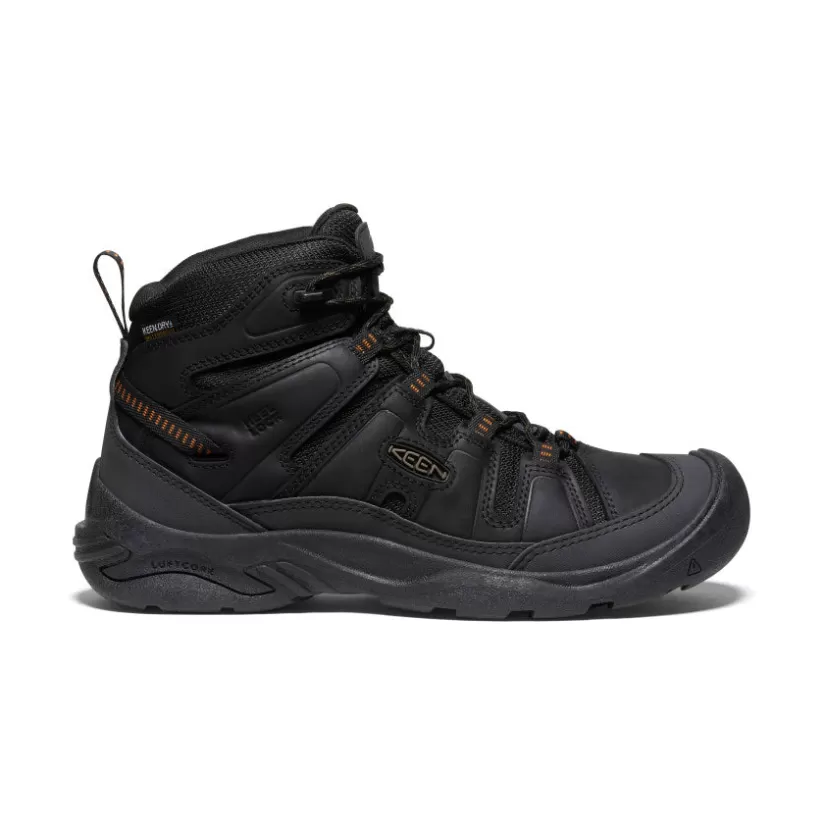 Online KEEN Circadia Waterproof Boot Pour Homme   |   Black/Curry