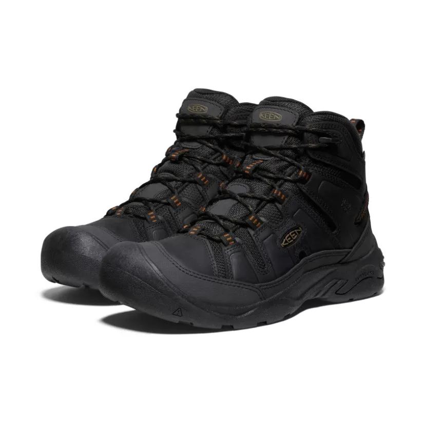 Online KEEN Circadia Waterproof Boot Pour Homme   |   Black/Curry