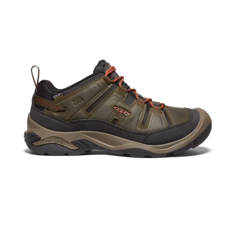 Online KEEN Circadia Waterproof Shoe Pour Homme   |  Black Olive/Potters Clay BlackOlive/PottersClay