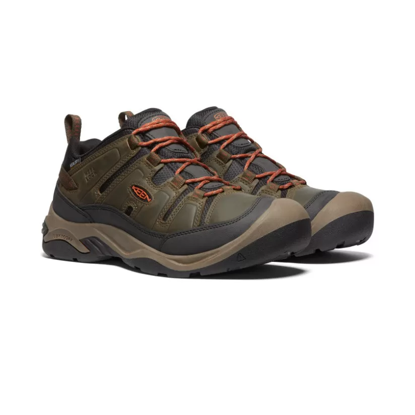 Online KEEN Circadia Waterproof Shoe Pour Homme   |  Black Olive/Potters Clay BlackOlive/PottersClay