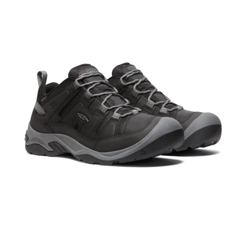 Best KEEN Circadia Waterproof Shoe Pour Homme   |  Black/Steel Grey Black/SteelGrey