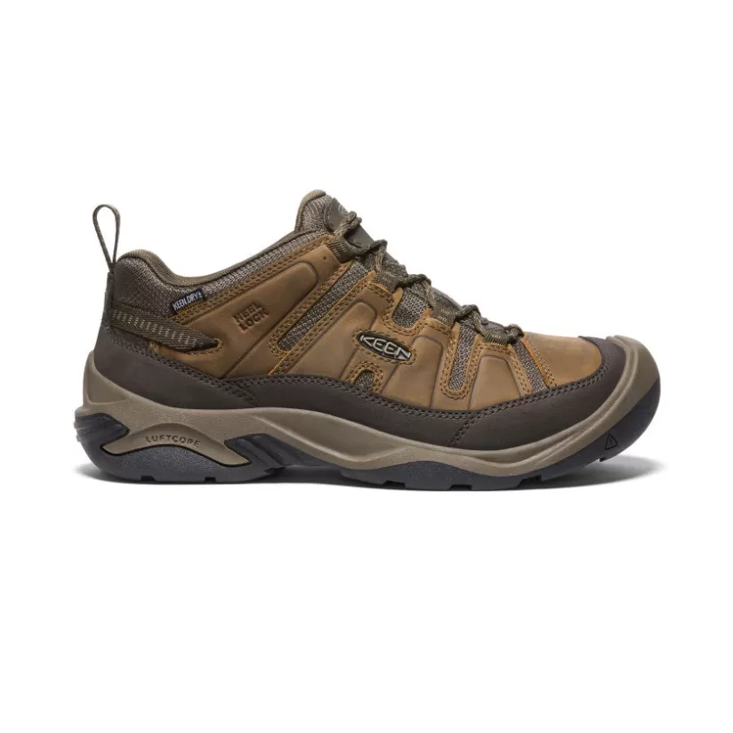 Discount KEEN Circadia Waterproof Shoe Pour Homme   |   Shitake/Brindle