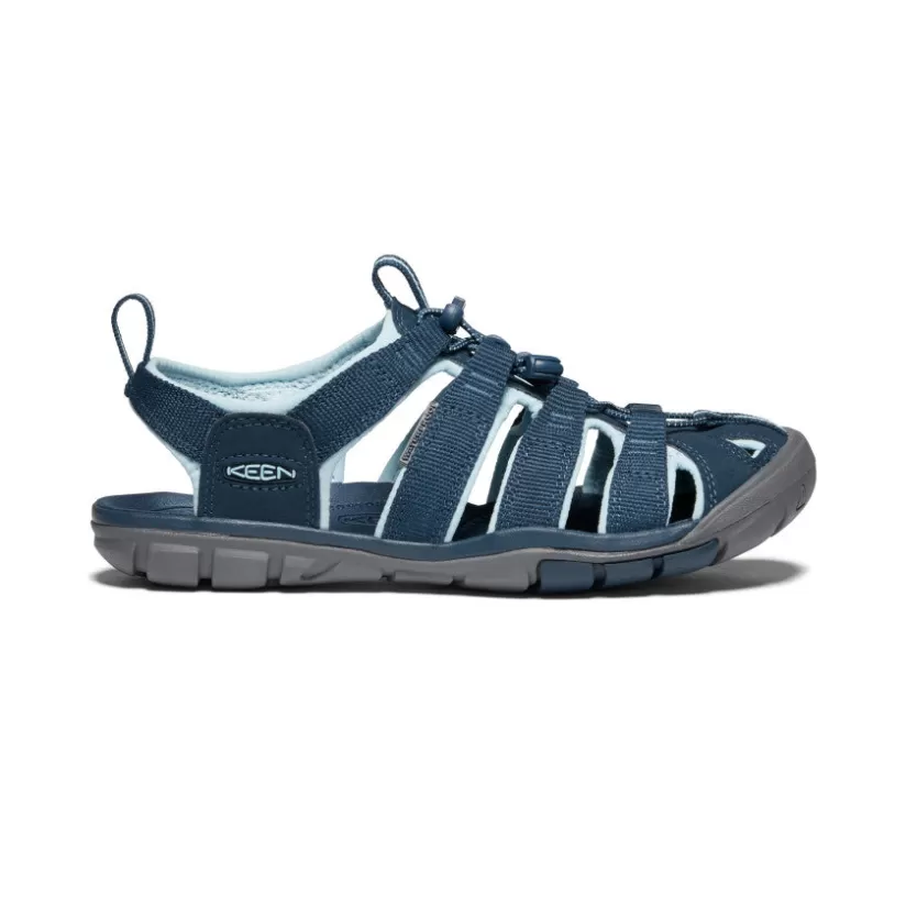 Outlet KEEN Clearwater CNX Pour Femme   |  Navy/Blue Glow Navy/BlueGlow