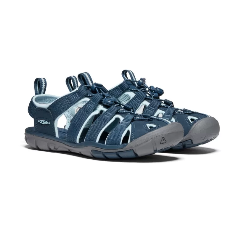 Outlet KEEN Clearwater CNX Pour Femme   |  Navy/Blue Glow Navy/BlueGlow