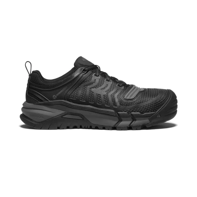 Cheap KEEN CSA Kansas City (Carbon-Fiber Toe) Pour Homme   |  Black/Gun Metal Black/GunMetal