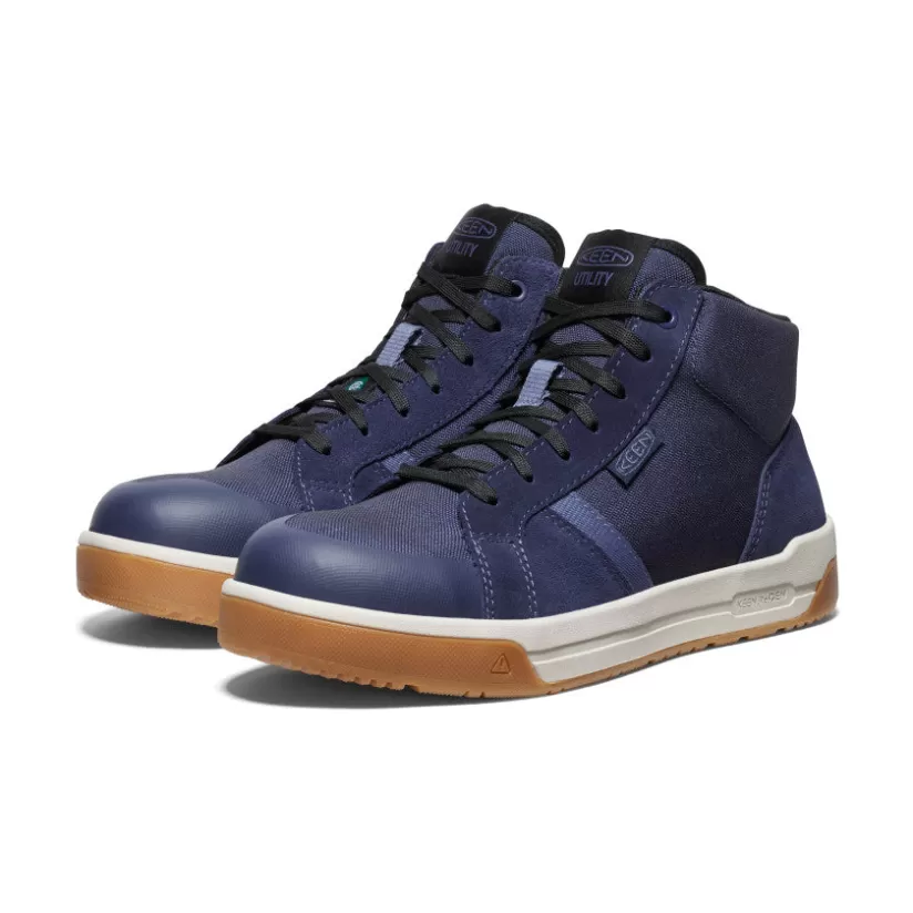 Best Sale KEEN CSA Kenton Mid Pour Homme (Carbon-Fiber Toe)   |  Naval Academy/Gum NavalAcademy/Gum