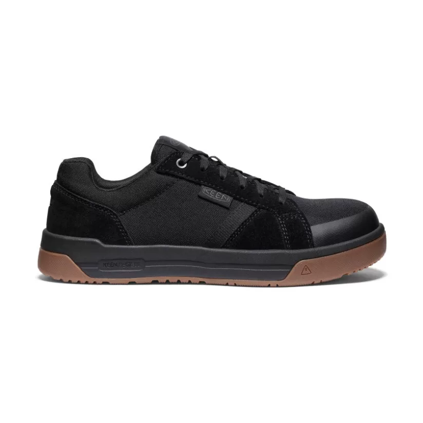 Sale KEEN CSA Kenton Work Shoe Pour Homme   |   Black/Gum