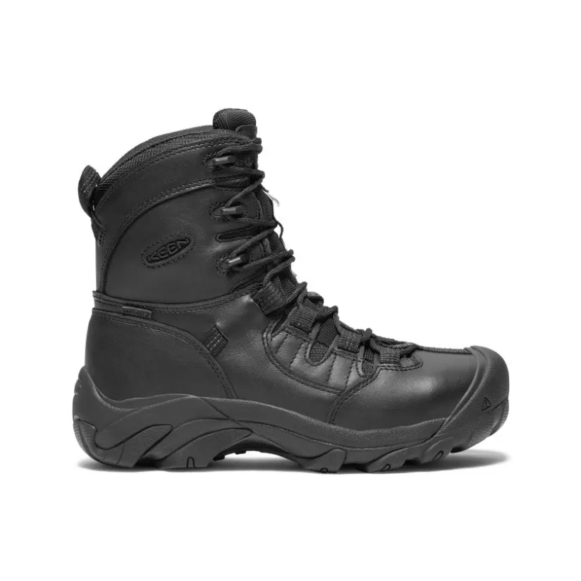 Store KEEN CSA Oshawa 8" Boot (Steel Toe) Pour Femme   |   Black