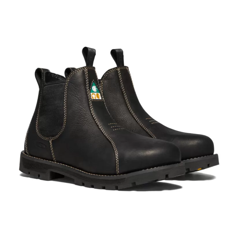 Hot KEEN CSA Seattle Romeo (Aluminum Toe) Pour Femme   |   Black/Tan