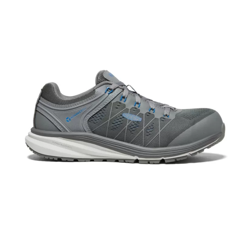 Shop KEEN CSA Vista Energy (Carbon-Fiber Toe) Pour Homme   |  Steel Grey/Baleine Blue SteelGrey/BaleineBlue