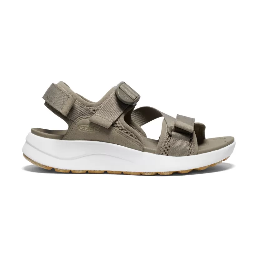 Best KEEN Elle Sport Backstrap Sandal Pour Femme   |  Brindle/Star White Brindle/StarWhite