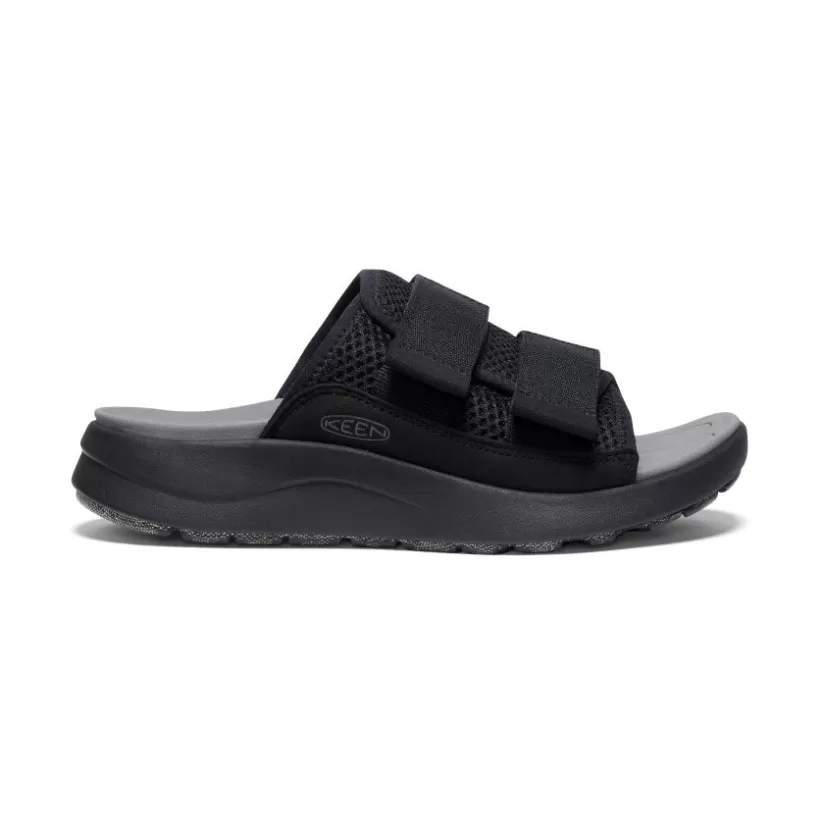 Cheap KEEN Elle Sport Slide Pour Femme   |   Black/Black