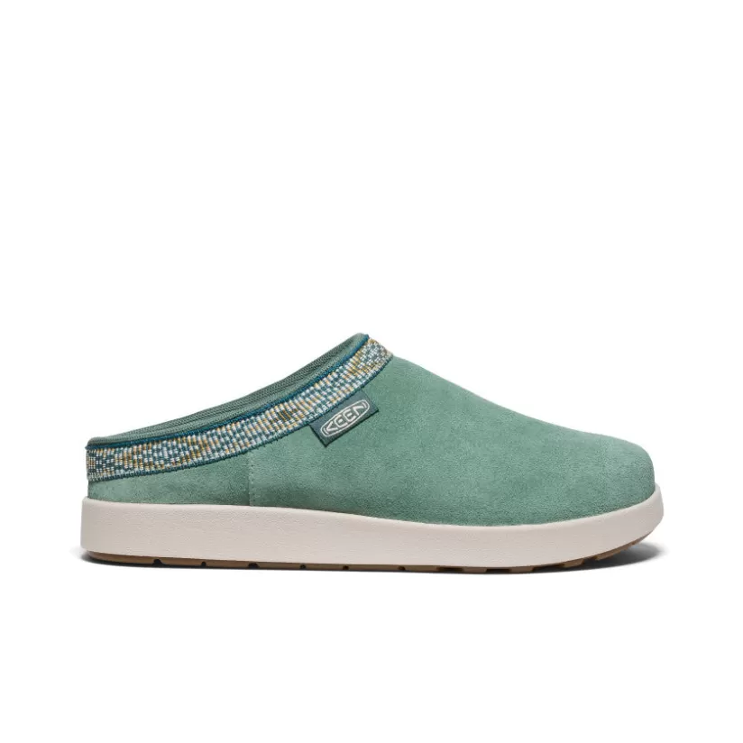 Best KEEN Elle Suede Mule Pour Femme   |  Dark Forest/Birch DarkForest/Birch