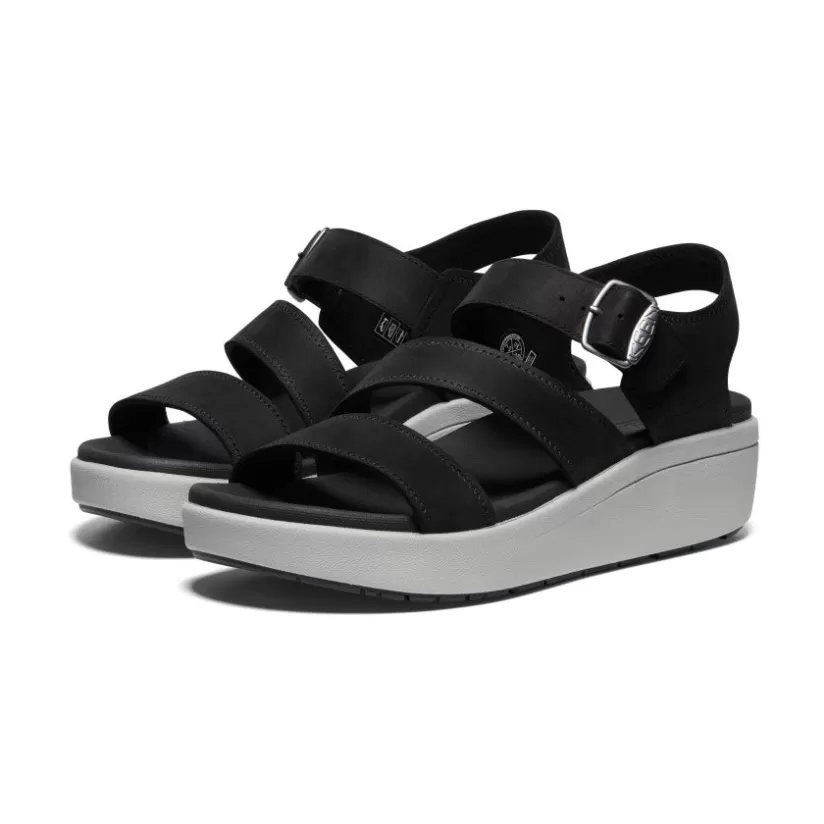 Shop KEEN Ellecity Backstrap Pour Femme   |   Black/Drizzle