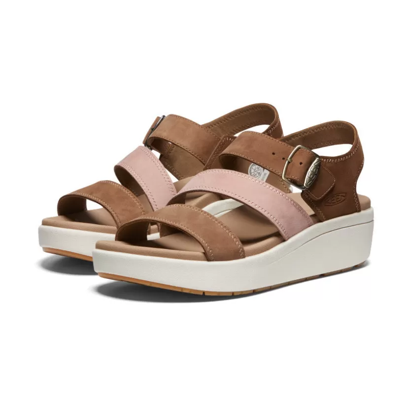 Outlet KEEN Ellecity Backstrap Pour Femme   |  Toasted Coconut/Fawn ToastedCoconut/Fawn