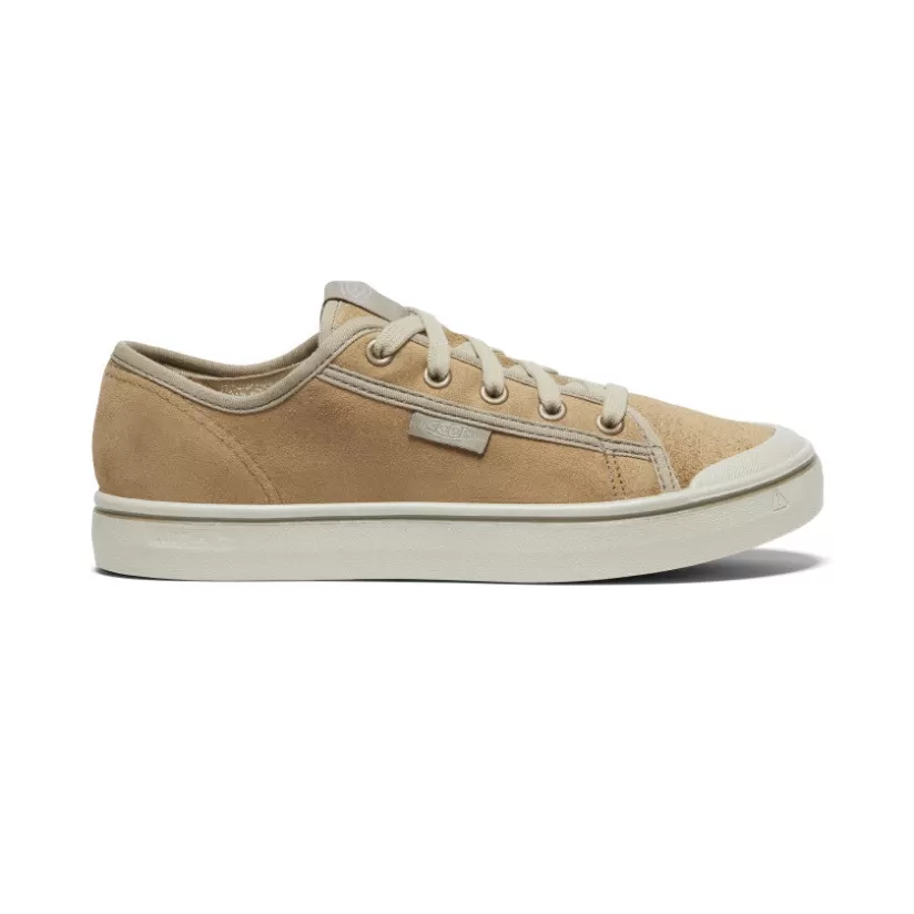 Online KEEN Elsa Harvest Leather Sneaker Pour Femme   |  Beige/Silver Birch Beige/SilverBirch