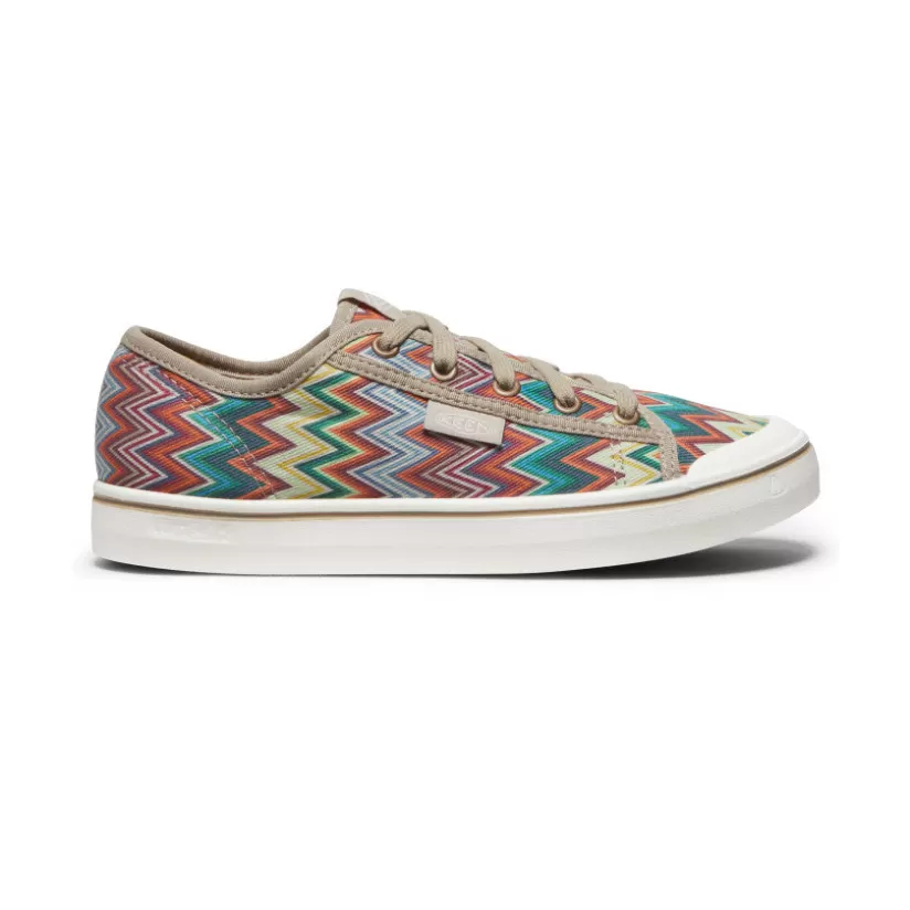 Best Sale KEEN Elsa V Sneaker Pour Femme   |  Chevron/Star White Chevron/StarWhite