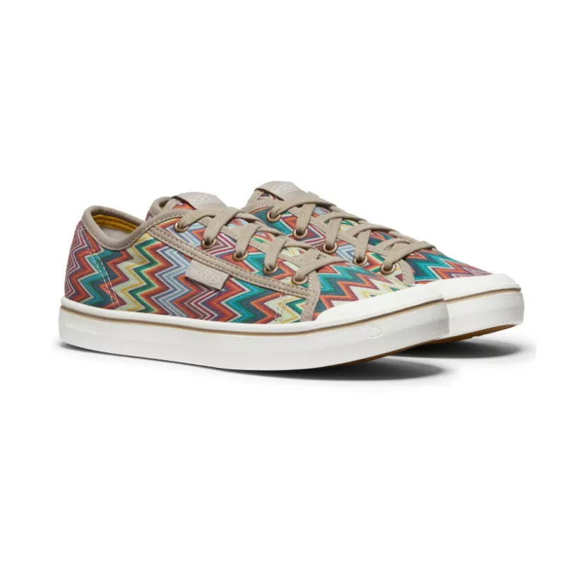 Best Sale KEEN Elsa V Sneaker Pour Femme   |  Chevron/Star White Chevron/StarWhite