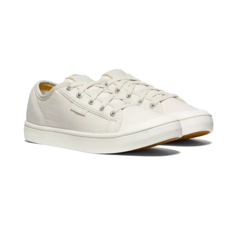 Shop KEEN Elsa V Sneaker Pour Femme   |  Natural Canvas/Star White NaturalCanvas/StarWhite
