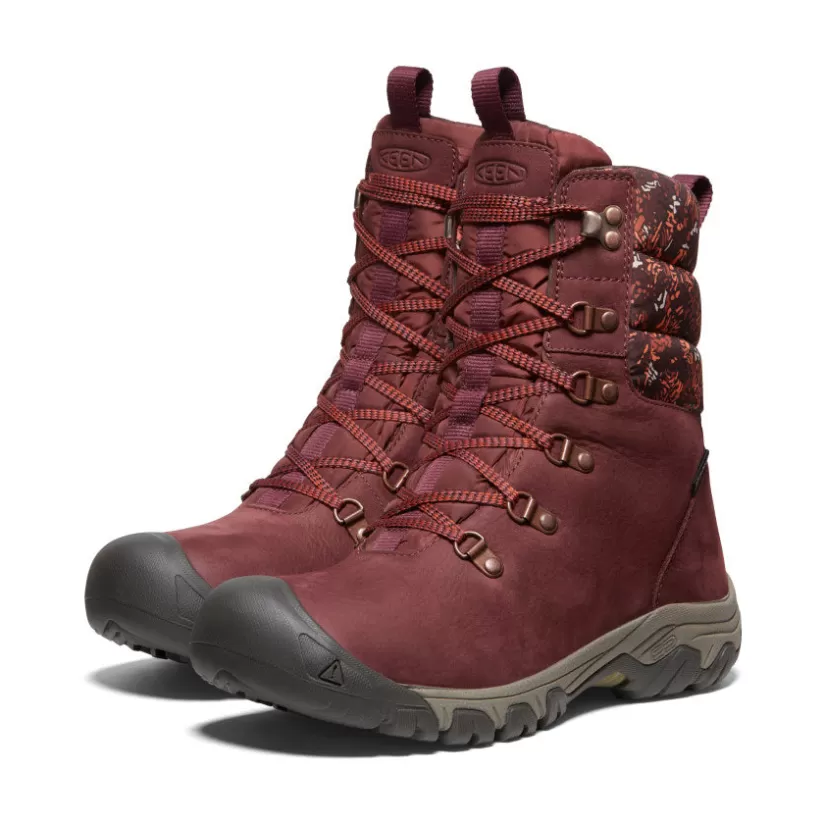 New KEEN Greta Waterproof Boot Pour Femme   |  Andorra/Baked Clay Andorra/BakedClay