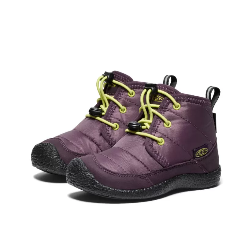Best Sale KEEN Howser II Waterproof Chukka Pour Enfants   |  Plum Perfect/Daiquiri Green PlumPerfect/DaiquiriGreen