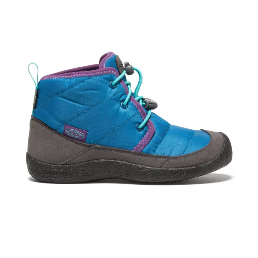 Sale KEEN Howser II Waterproof Chukka Pour Jeunes   |  Mykonos Blue/Atlantis MykonosBlue/Atlantis