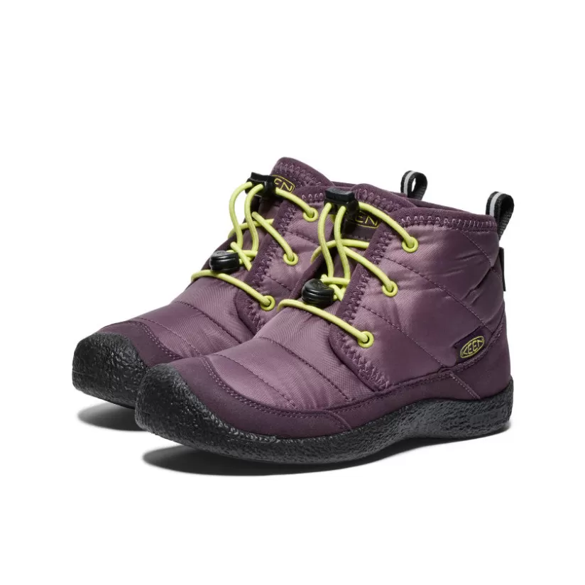 Best KEEN Howser II Waterproof Chukka Pour Jeunes   |  Plum Perfect/Daiquiri Green PlumPerfect/DaiquiriGreen