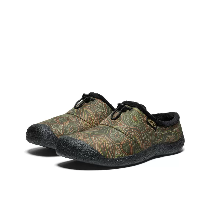 New KEEN Howser III Slide Pour Homme   |  Black Olive/Light Curry BlackOlive/LightCurry