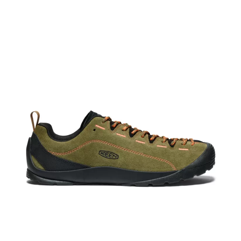 Outlet KEEN Jasper Pour Homme   |  Dark Olive/Scarlet Ibis DarkOlive/ScarletIbis