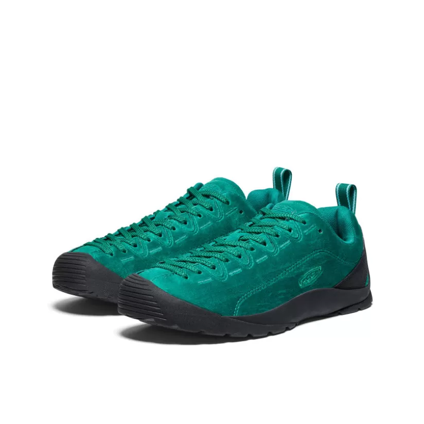 Outlet KEEN Jasper Suede Sneakers Pour Femme   |   Aventurine/Black