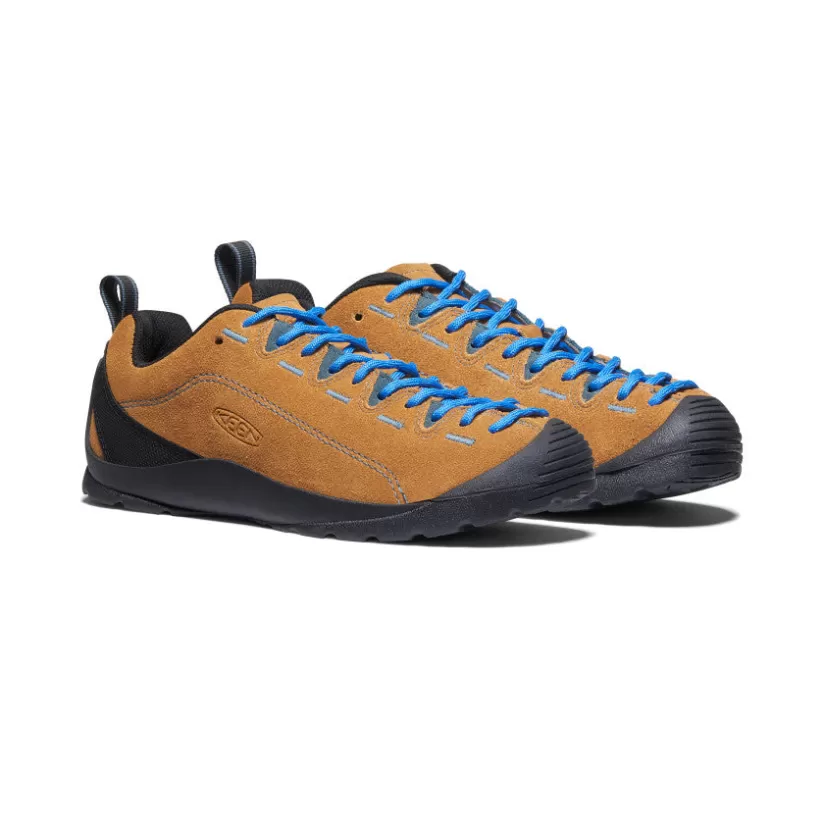 New KEEN Jasper Suede Sneakers Pour Femme   |  Cathay Spice/Orion Blue CathaySpice/OrionBlue