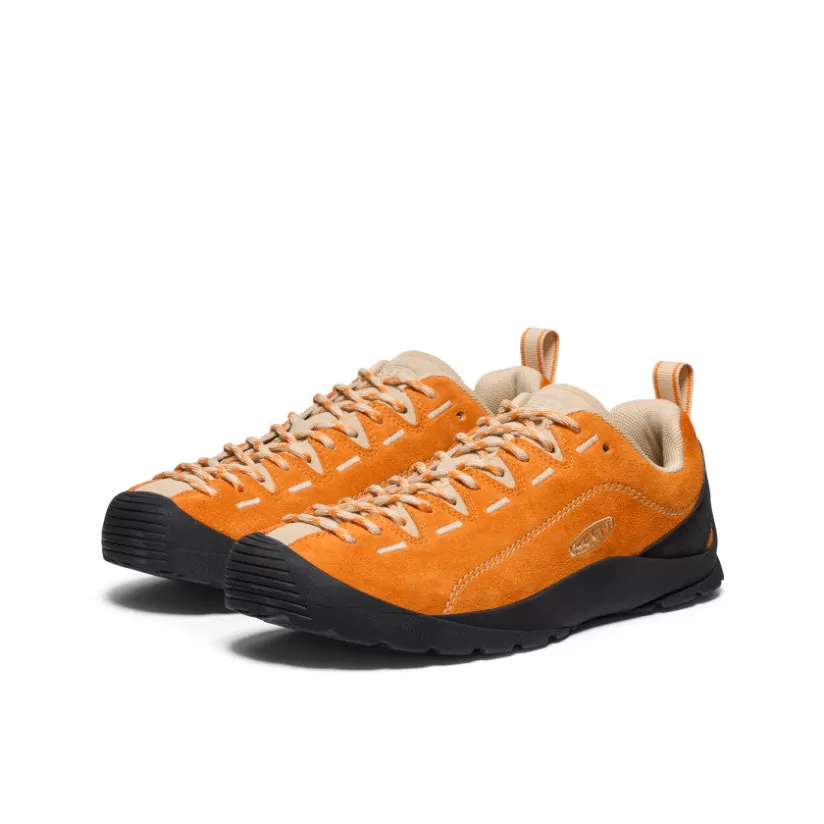 Store KEEN Jasper Suede Sneakers Pour Femme   |  Orange Pepper/Safari OrangePepper/Safari