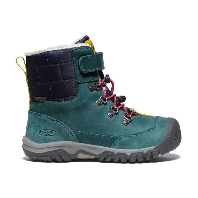 Store KEEN Kanibour Waterproof Winter Boot Pour Jeunes   |  Deep Lagoon/Jazzy DeepLagoon/Jazzy