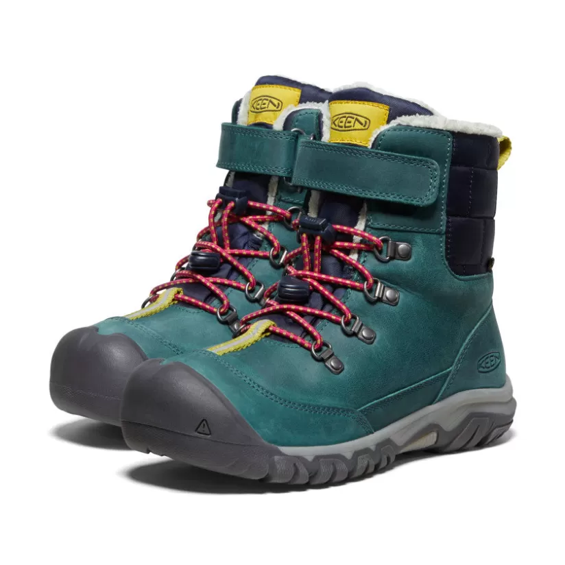 Store KEEN Kanibour Waterproof Winter Boot Pour Jeunes   |  Deep Lagoon/Jazzy DeepLagoon/Jazzy