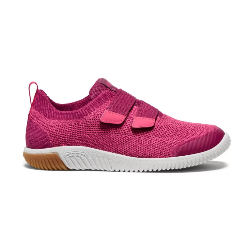 Cheap KEEN KNX Knit Double Strap Pour Jeunes   |   Beaujolais/Raspberry