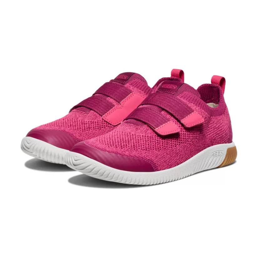 Cheap KEEN KNX Knit Double Strap Pour Jeunes   |   Beaujolais/Raspberry