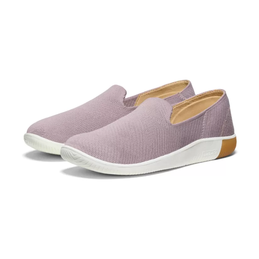 Outlet KEEN KNX Knit Slip-On Pour Femme   |  Toadstool/Cameo Rose Toadstool/CameoRose