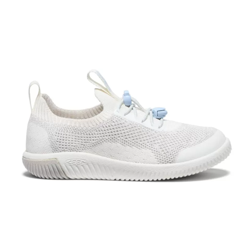 Online KEEN KNX Knit Sneaker Pour Enfants   |  Star White/Skyway StarWhite/Skyway
