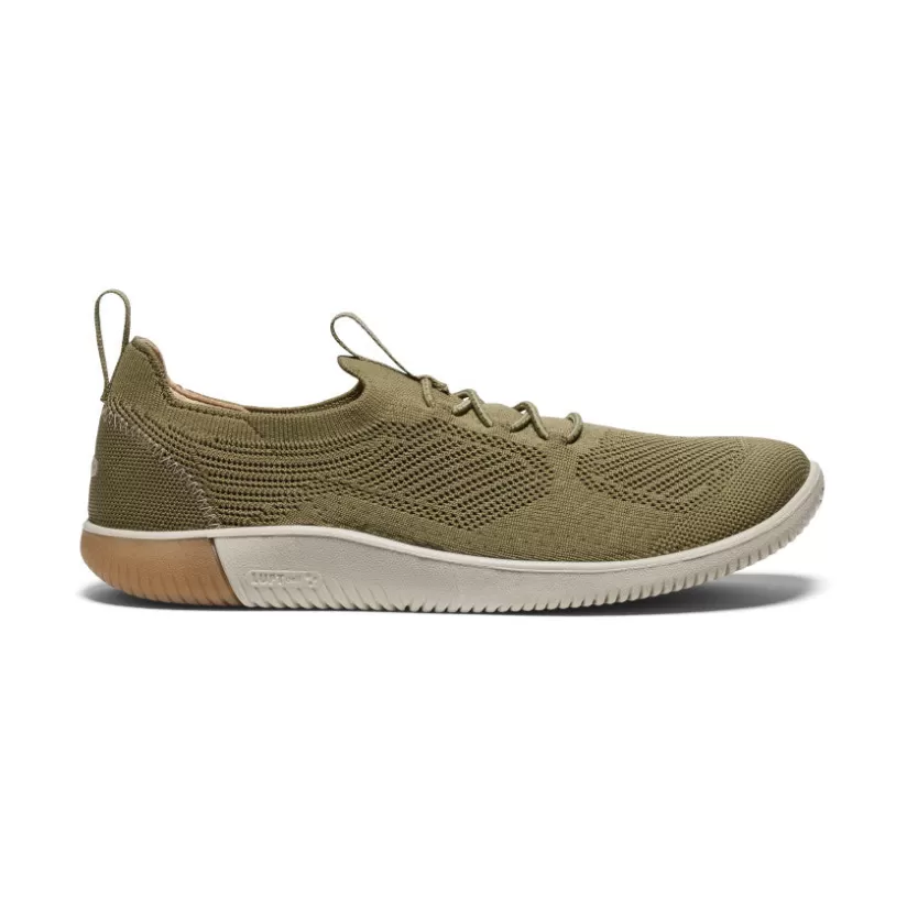 Clearance KEEN KNX Knit Sneaker Pour Homme   |  Martini Olive/Plaza Taupe MartiniOlive/PlazaTaupe
