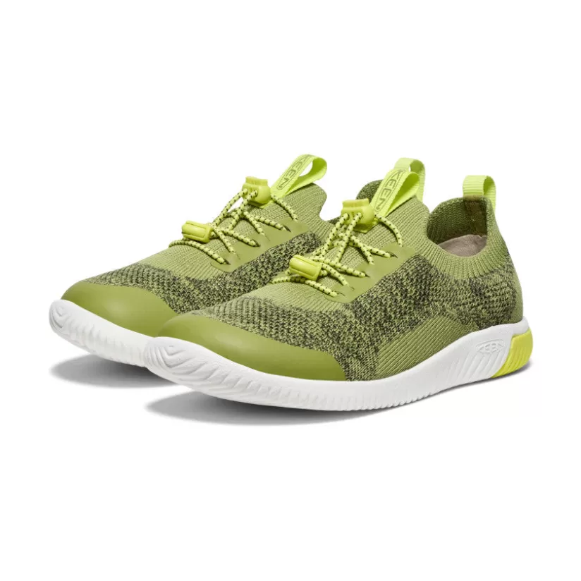 Best KEEN KNX Knit Sneaker Pour Jeunes   |  Iguana/Evening Primrose Iguana/EveningPrimrose