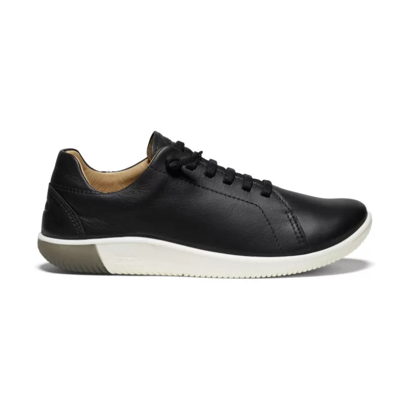 Best KEEN KNX Leather Sneaker   |  Black/Star White Black/StarWhite