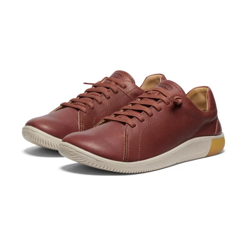 Best KEEN KNX Leather Sneaker   |  Tortoise Shell/Plaza Taupe TortoiseShell/PlazaTaupe