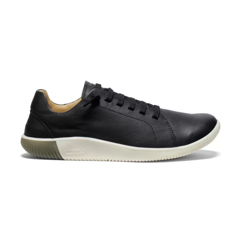 Flash Sale KEEN KNX Leather Sneaker Pour Homme   |  Black/Star White Black/StarWhite