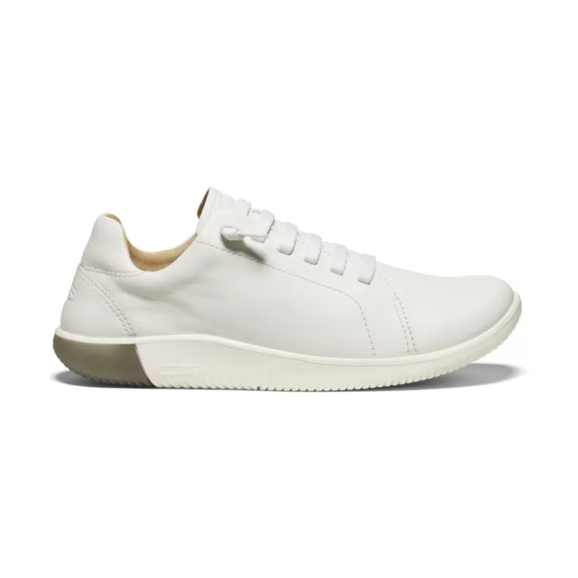Outlet KEEN KNX Leather Sneaker Pour Homme   |  Star White/Star White StarWhite/StarWhite